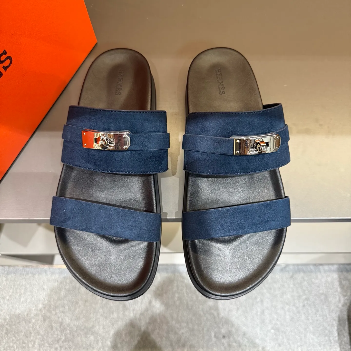 Men's shoes 💰300, size 38-45, the new 2014 summer Hermes shoes are the same as the original ones, handmade by masters! ❥High-end customization, exclusive products, the highest version in the industry⚠❥Using: Hermers upper: (pursuing top walking comfort) ✨Top quality on sale━━━━Hermes━━━━━